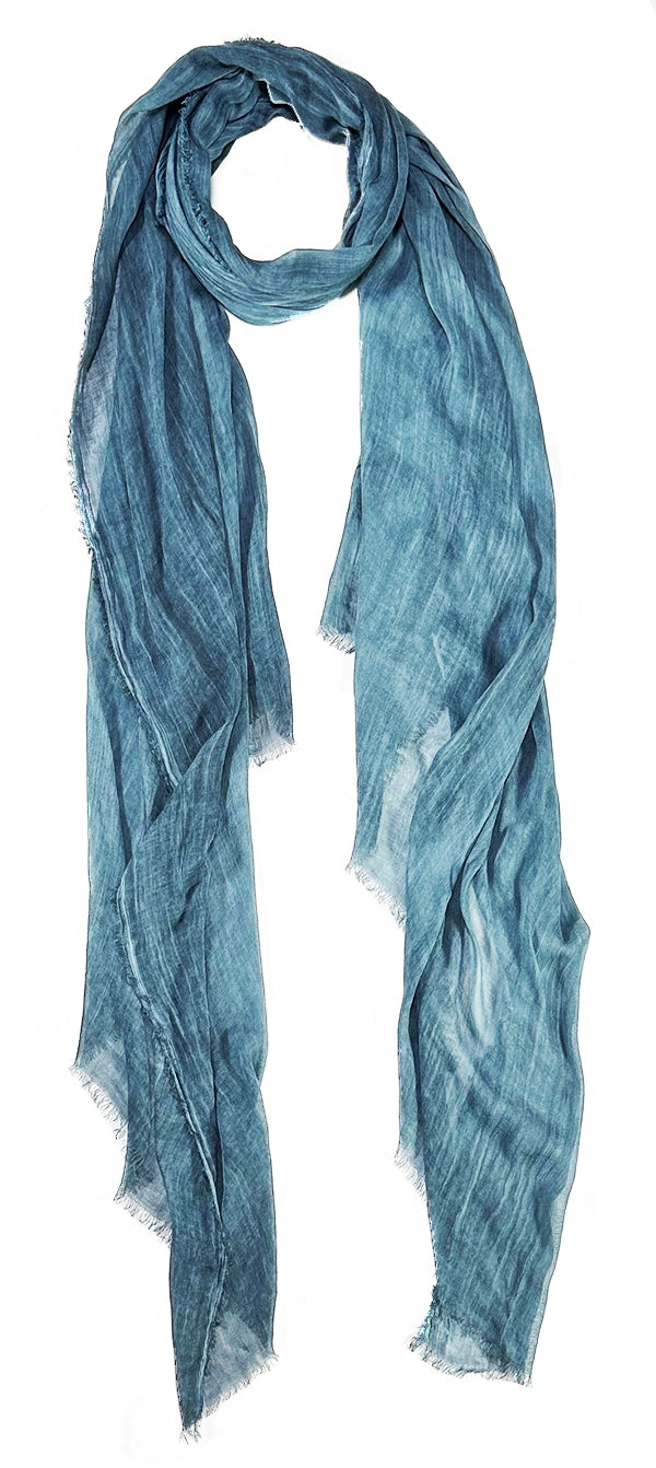 Blue Pacific Vintage Tissue Scarf