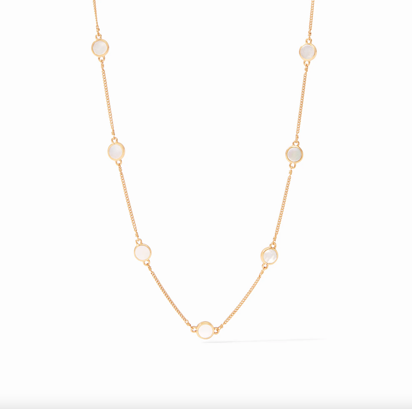 Julie Vos Valencia Delicate Station Necklace