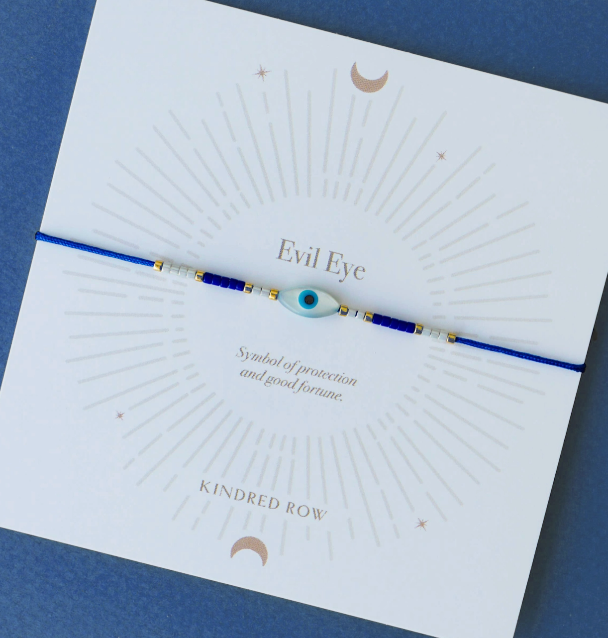 Kindred Row Pull String Evil Eye Cord Bracelets