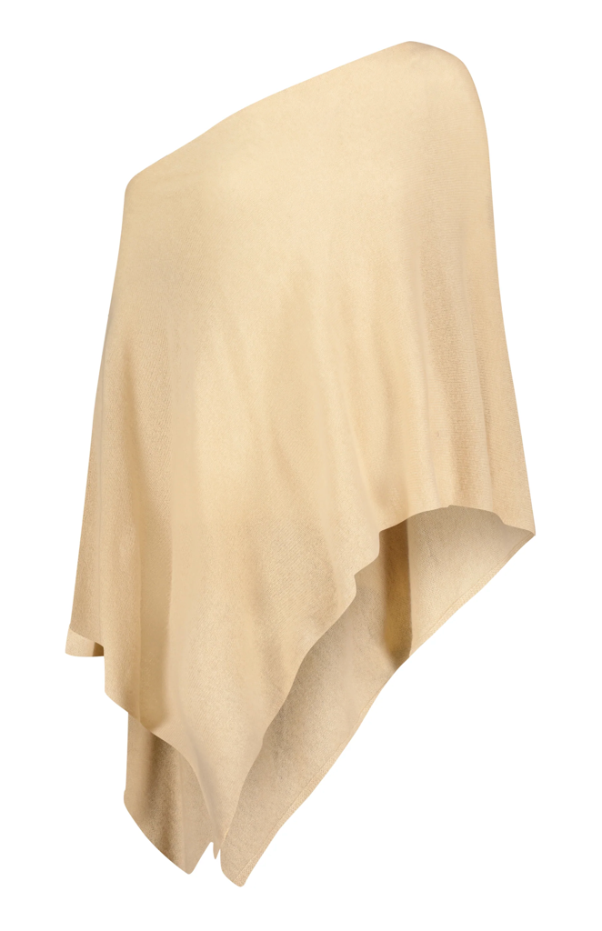 Minnie Rose Cashmere Ruana Poncho