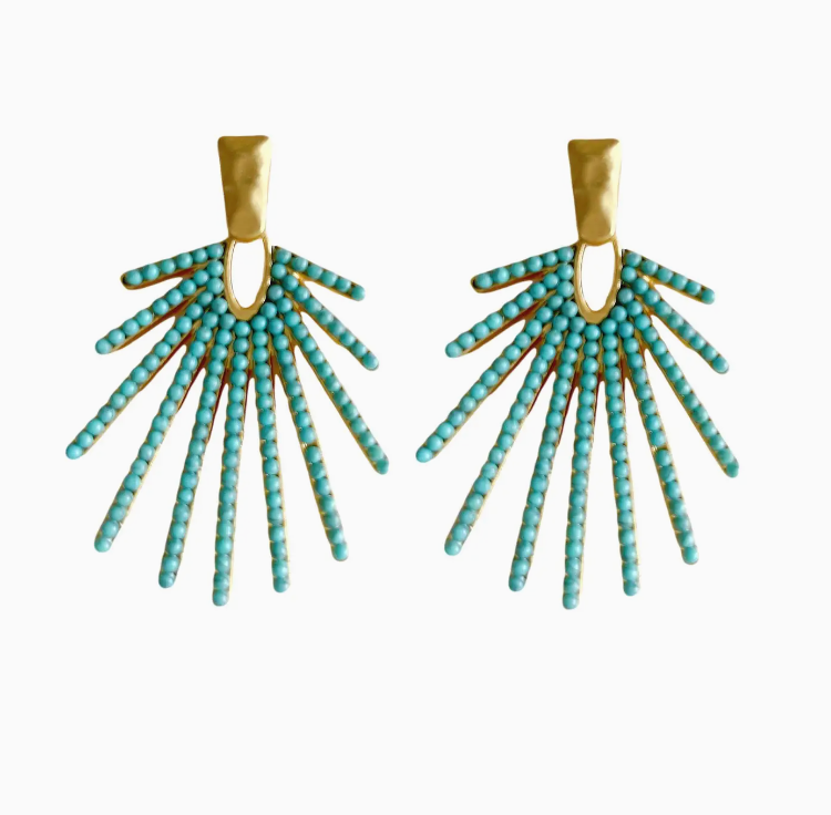 Sunburst Statement Earring