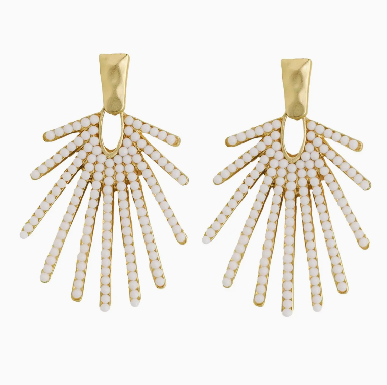 Sunburst Statement Earring