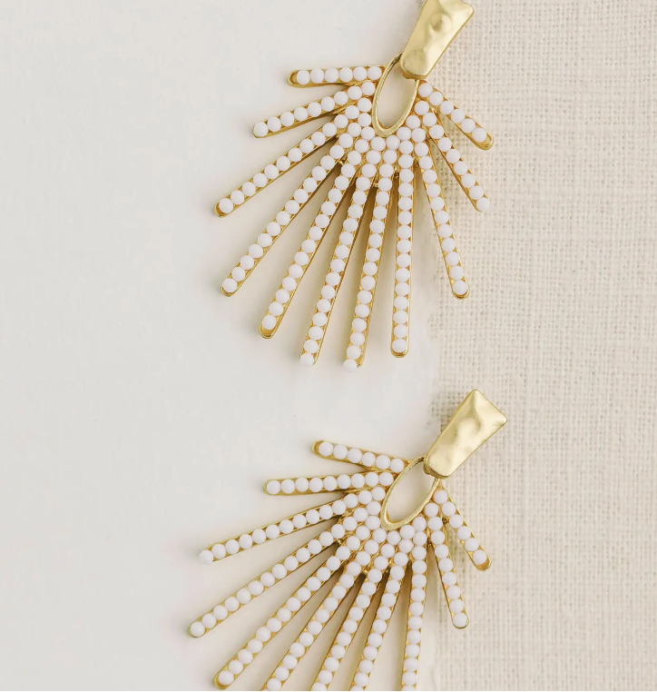 Sunburst Statement Earring
