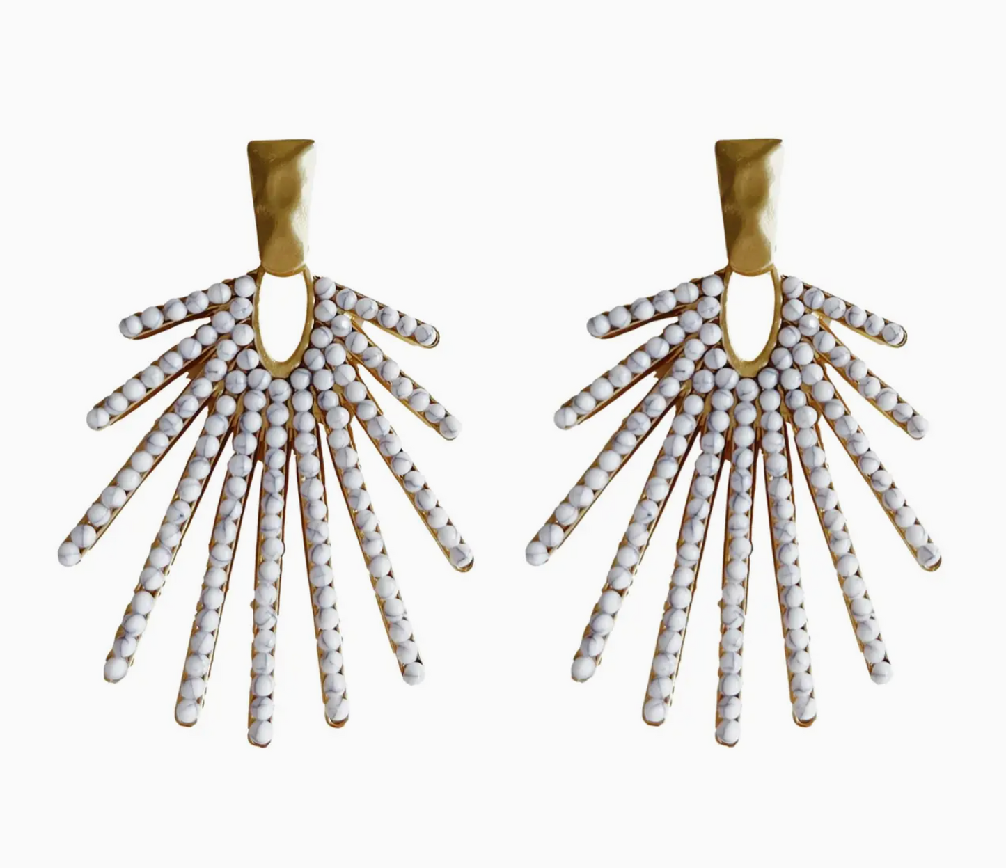 Sunburst Statement Earring