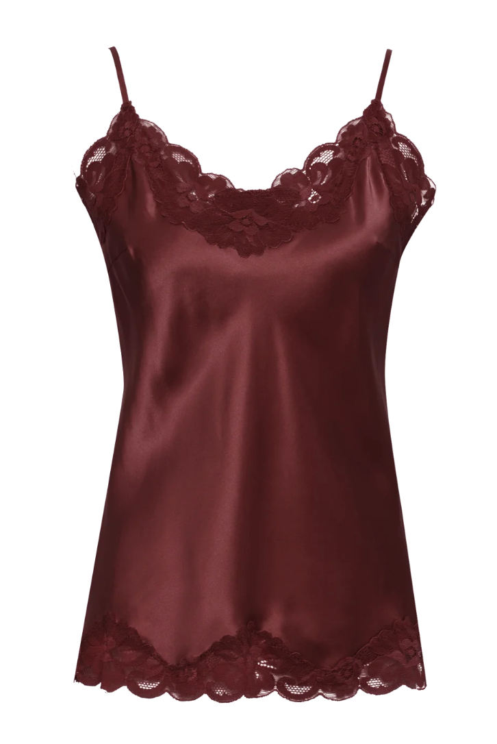 スーツ gold Hawk SS25 FLORAL CAMIE (GH152 T81) Floral Lace Silk Cami - Mellow Yellow – Gold Hawk Clothing