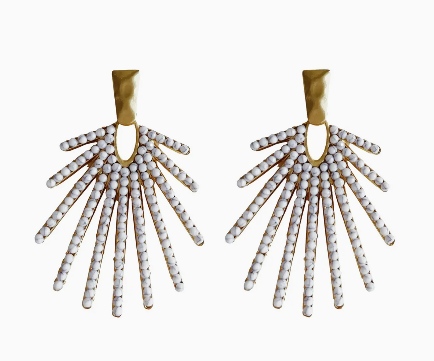 Sunburst Statement Earring