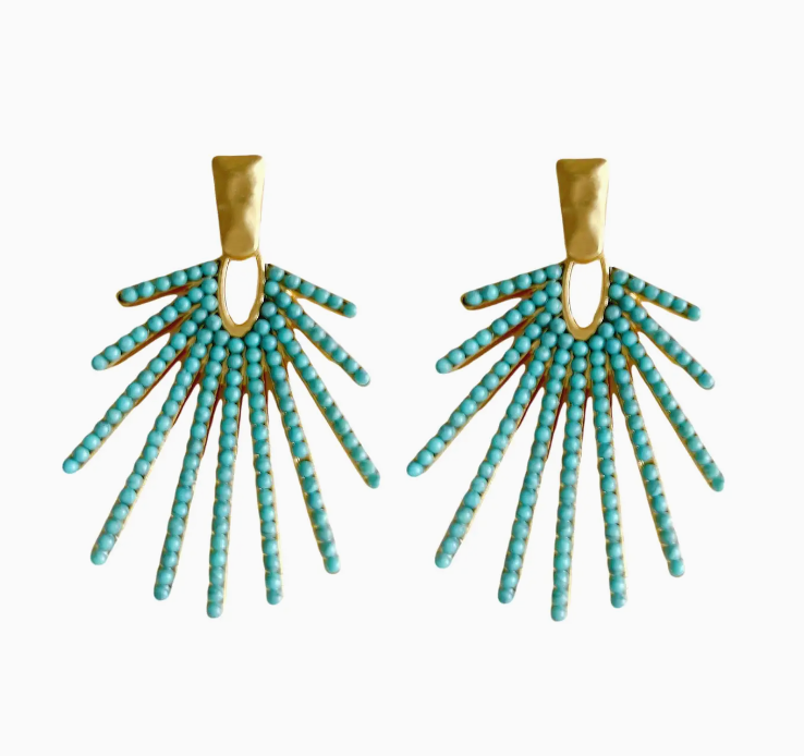 Sunburst Statement Earring