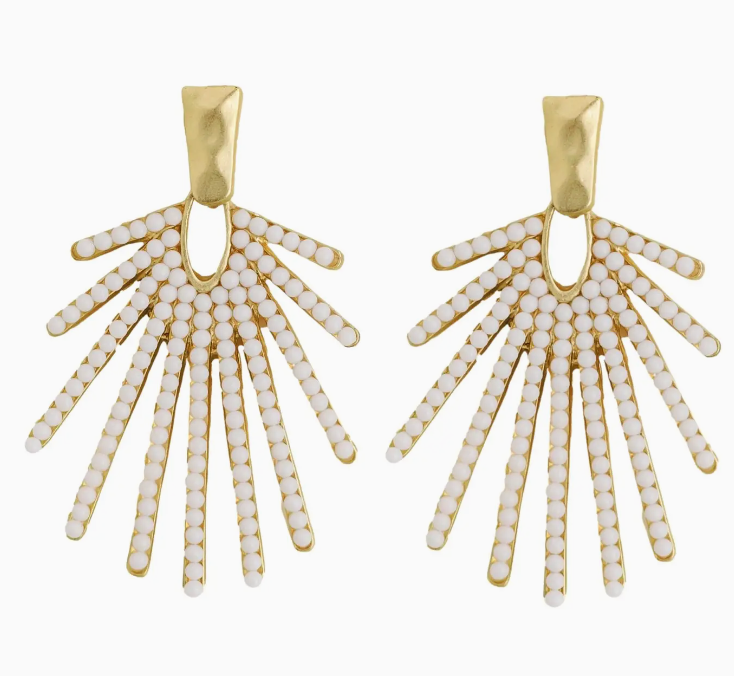 Sunburst Statement Earring