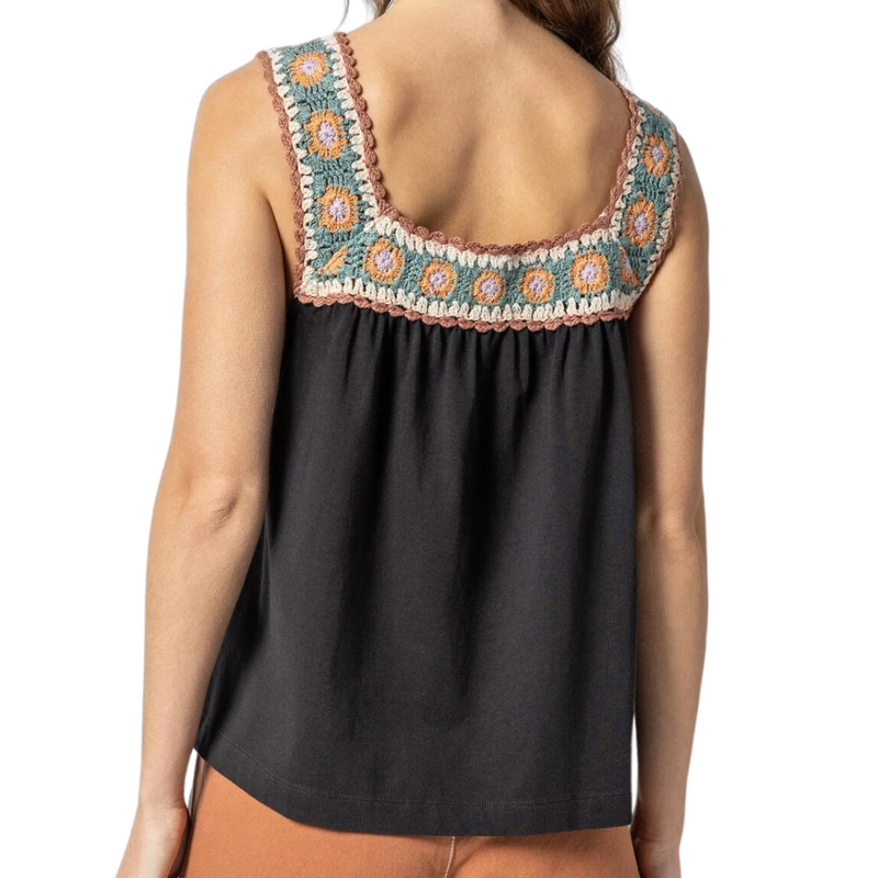 Crochet Trim Tank