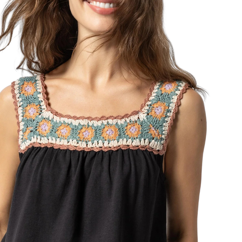 Crochet Trim Tank