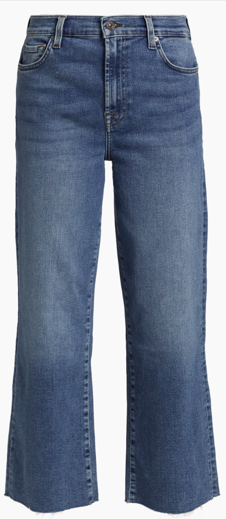 7 For All Mankind Cropped Alexa Jean