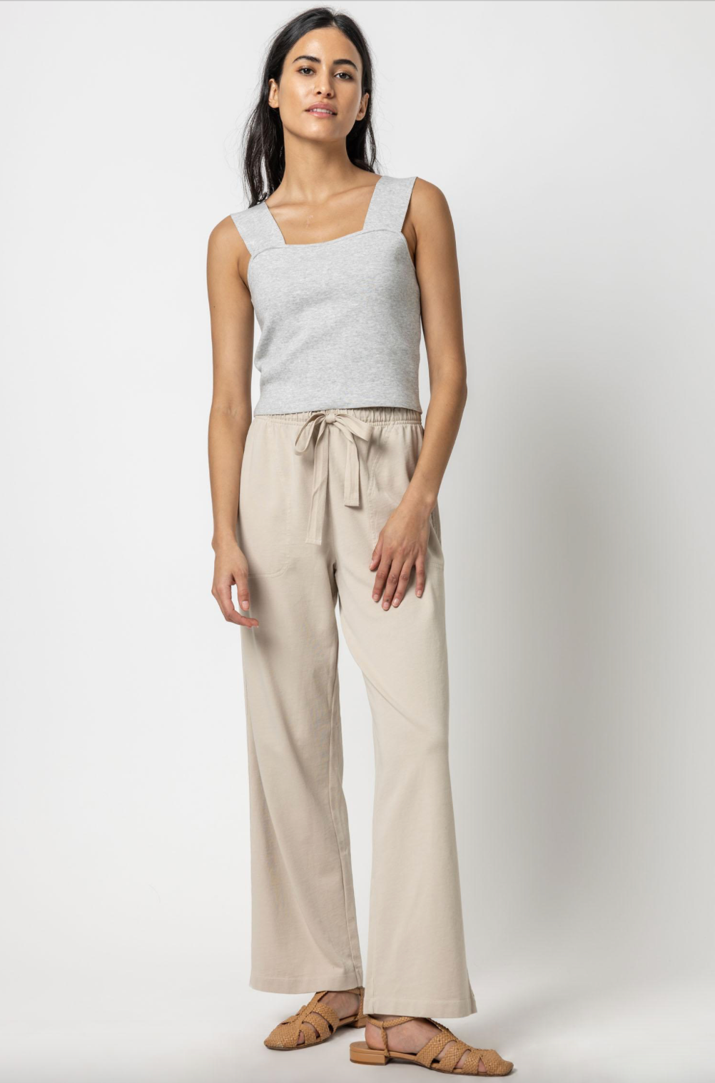 Lilla P Drawstring Waist Pant