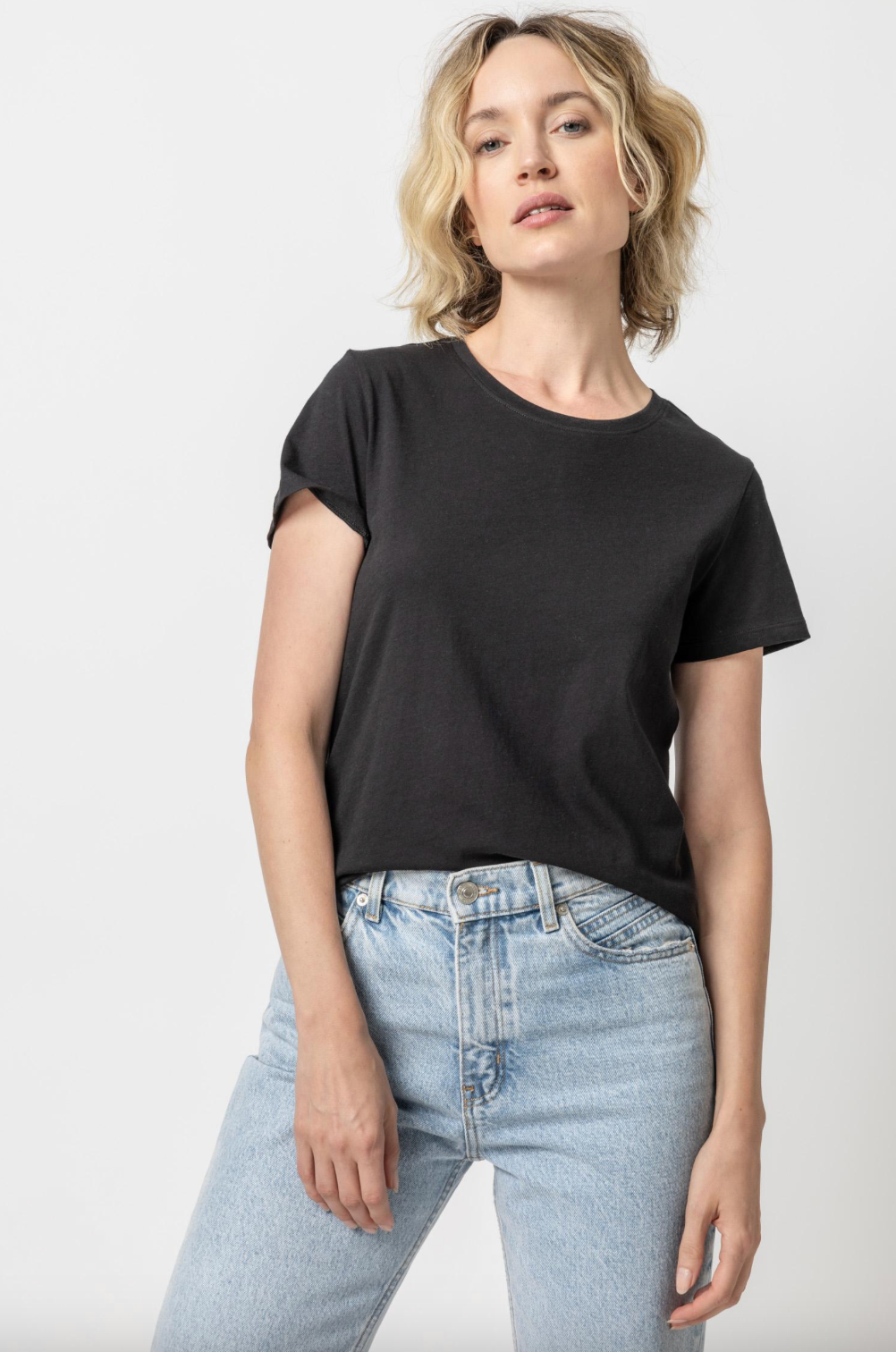 Lilla P Short Sleeve Crewneck Top