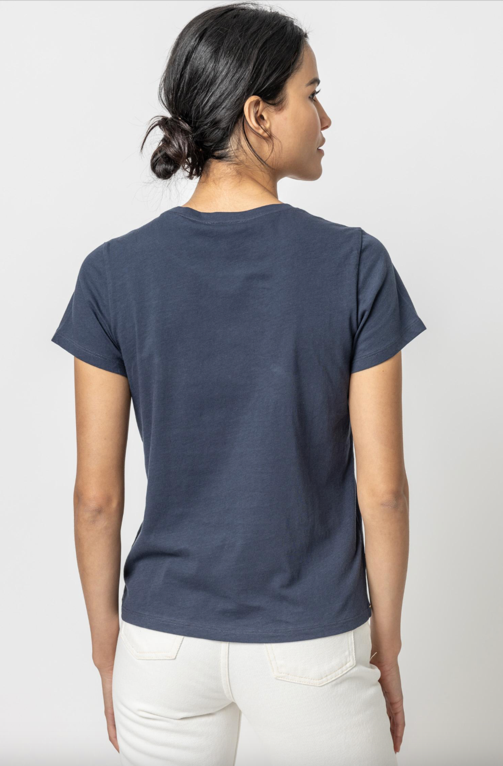 Lilla P Short Sleeve Crewneck Top