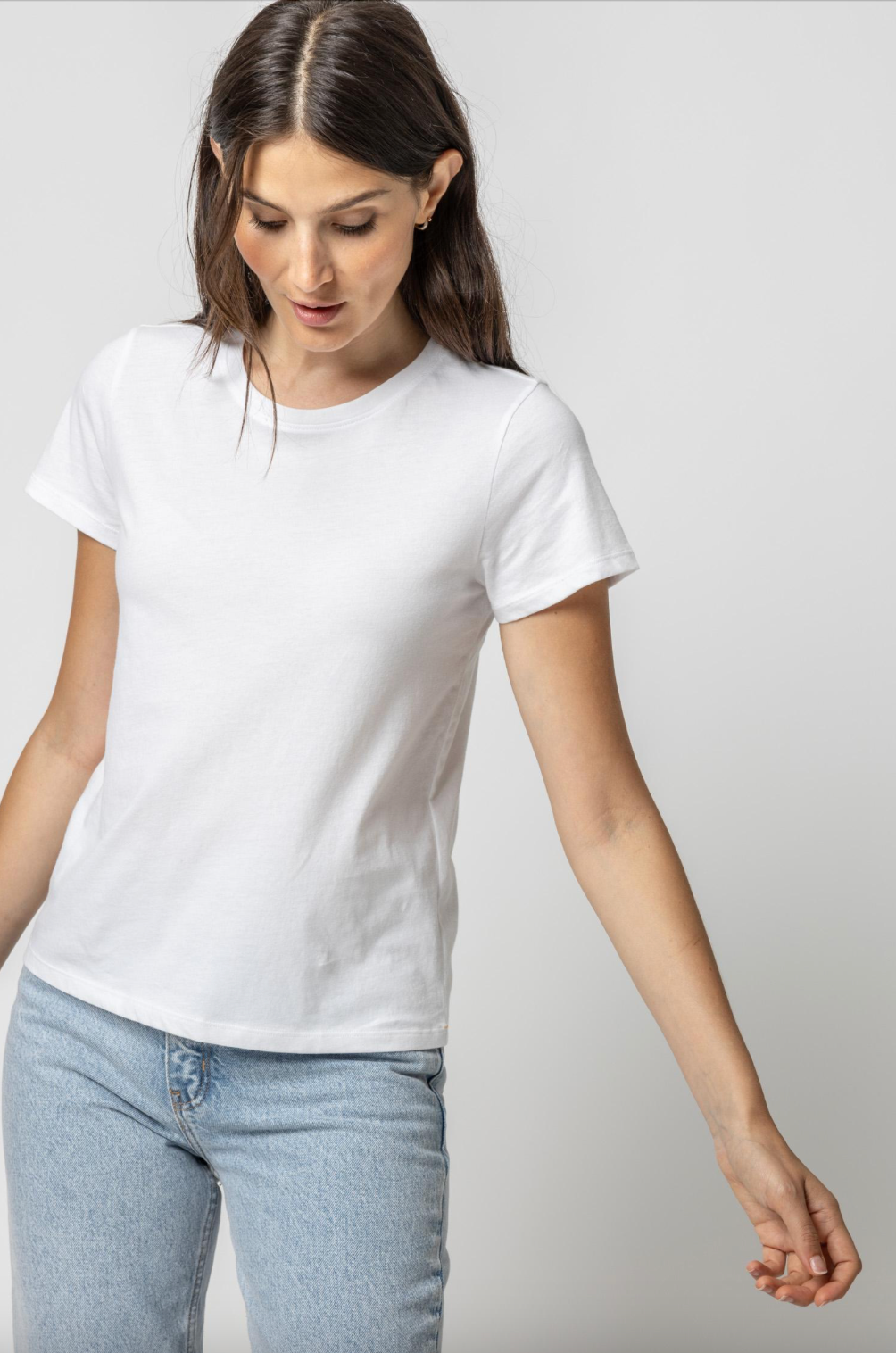 Lilla P Short Sleeve Crewneck Top