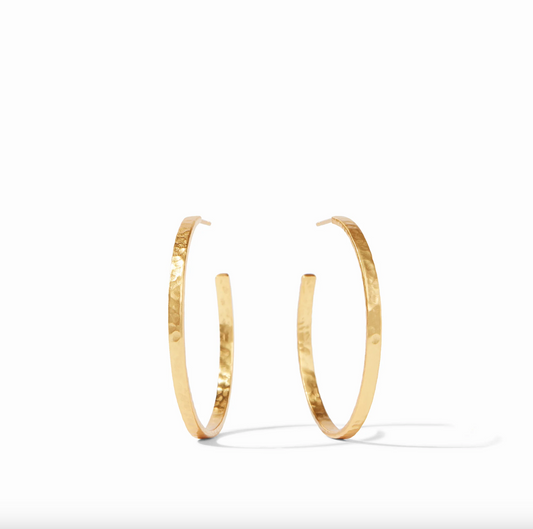 Julie Vos Crescent Hoop Earring