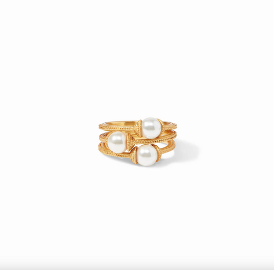 Julie Vos Calypso Trio Ring Set