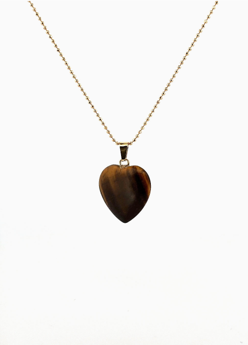 Carolina Heart of Stone Necklace