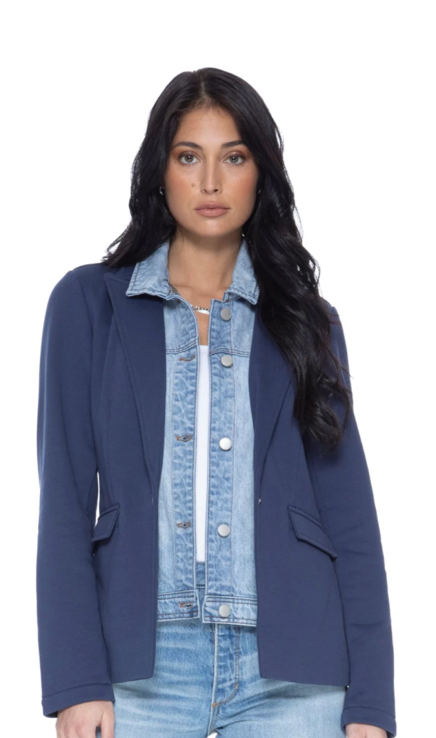 Blue Revival Helen Blazer