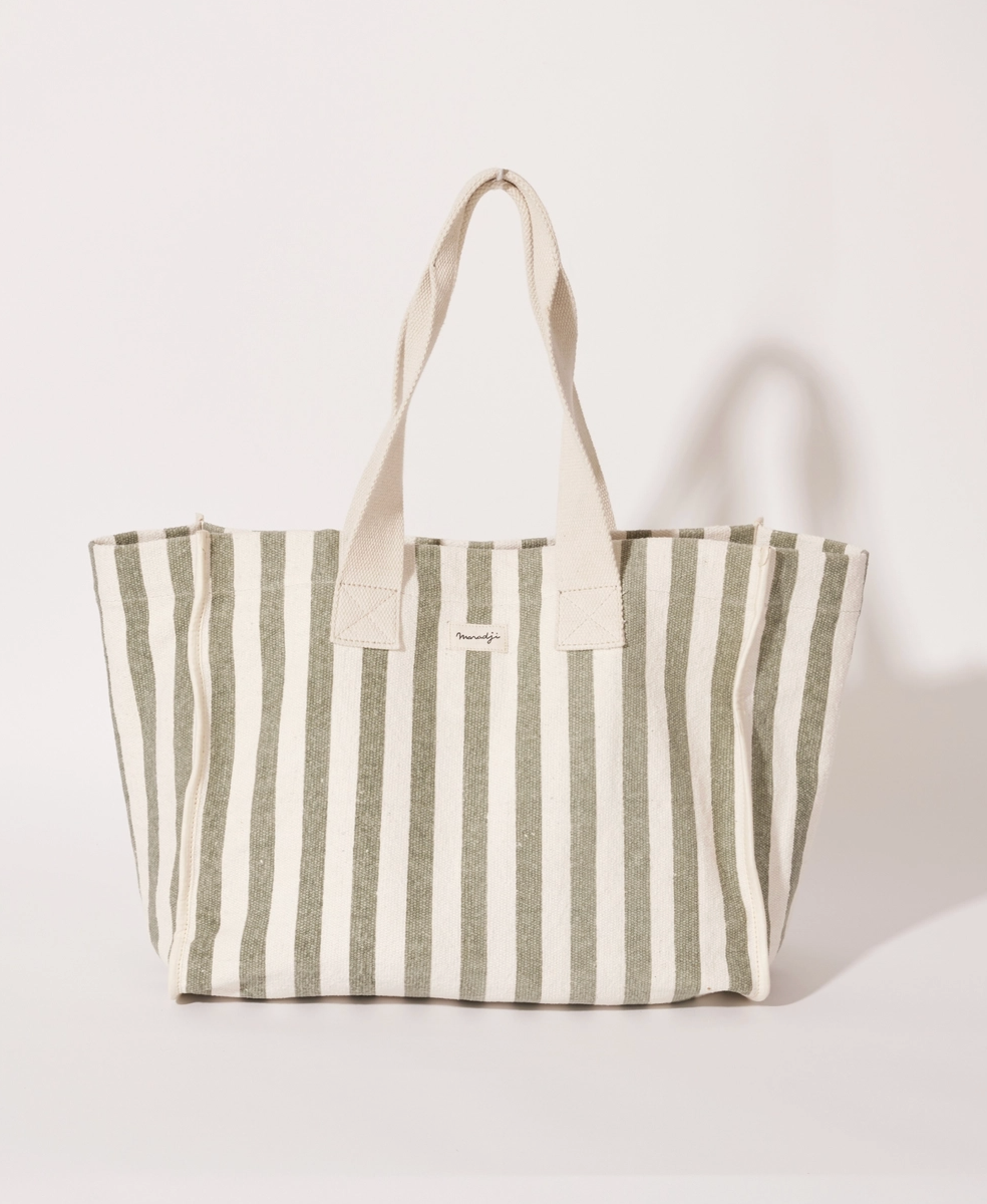 Maradji Nina Striped Tote Bag