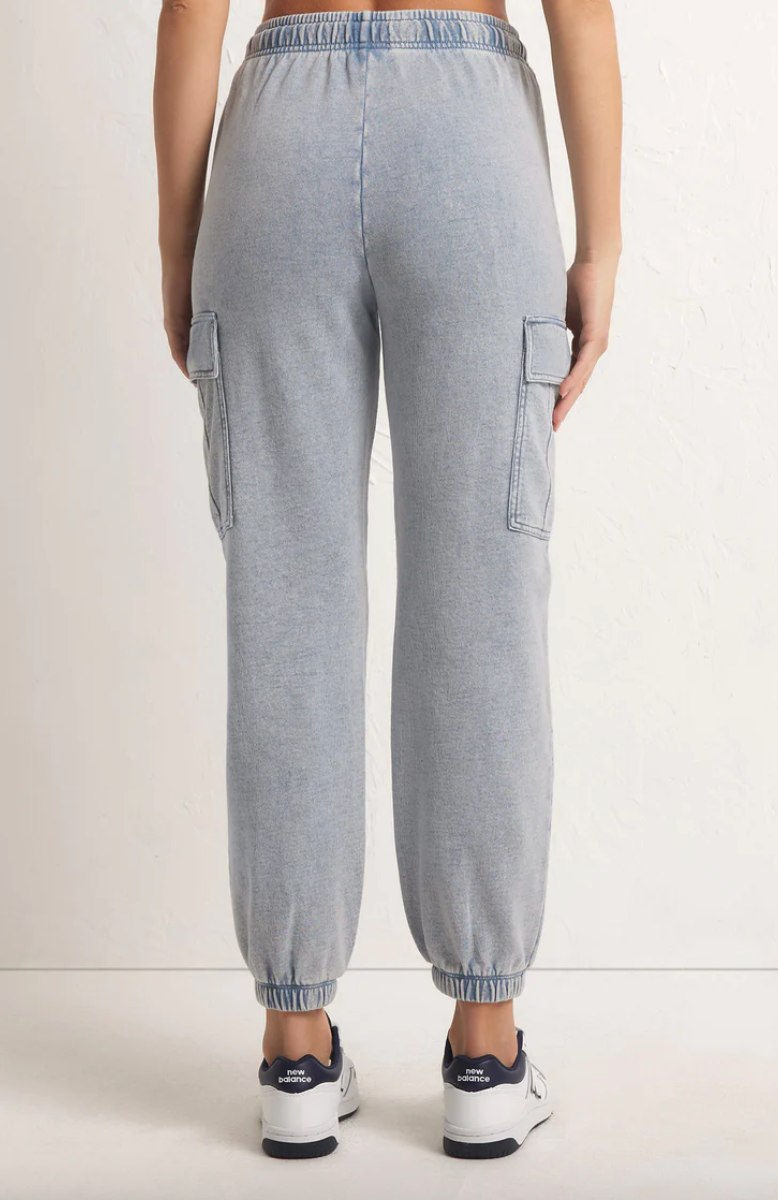 Z Supply Tempo Knit Denim Jogger