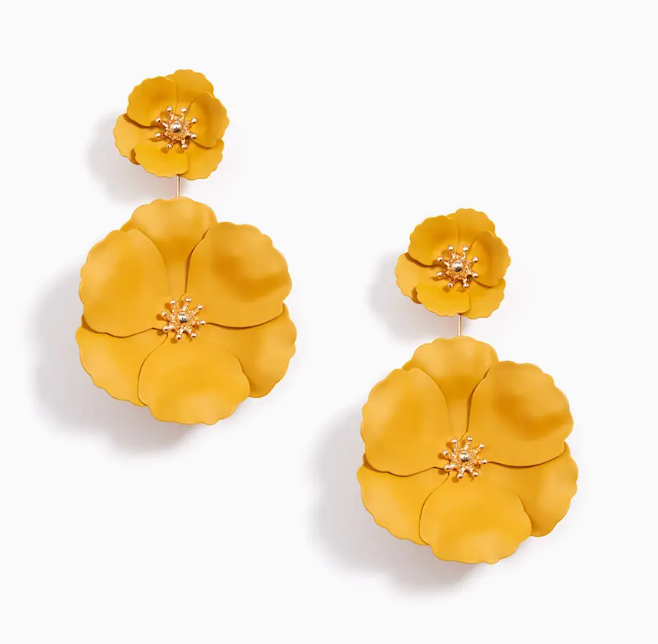 Zenzii Flower Drop Earring