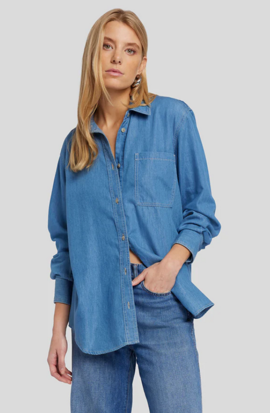 7 For All Mankind Denim Shirt