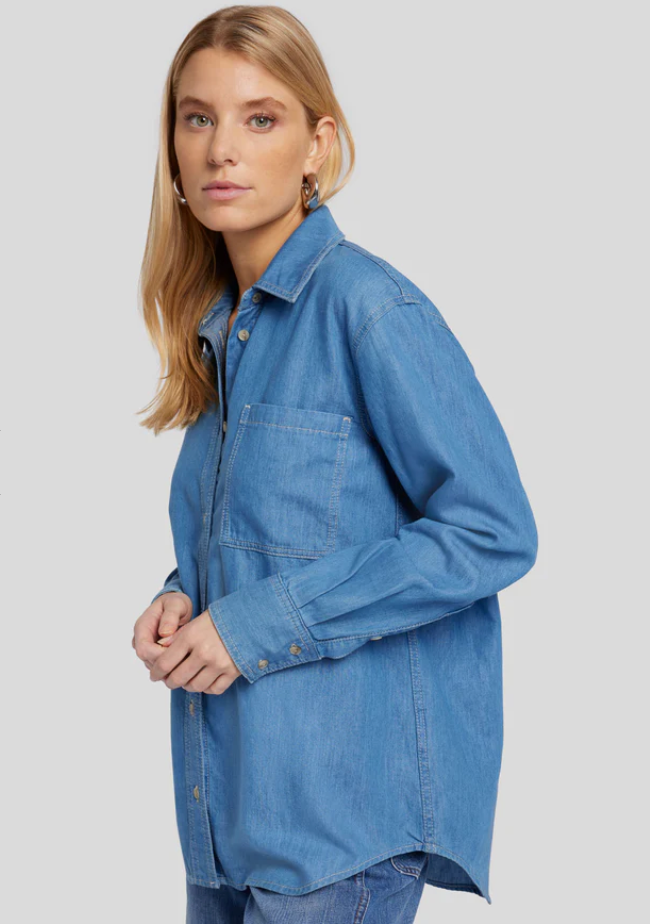 7 For All Mankind Denim Shirt