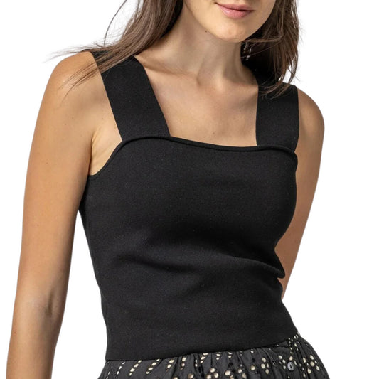 Square Neck Cropped Tank