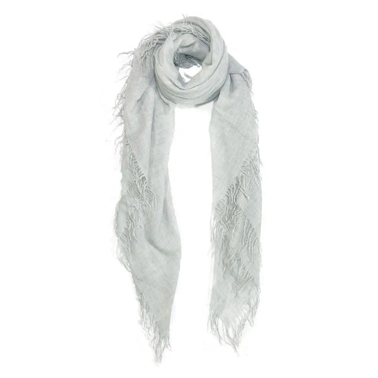 Blue Pacific Heathered Cashmere Scarf